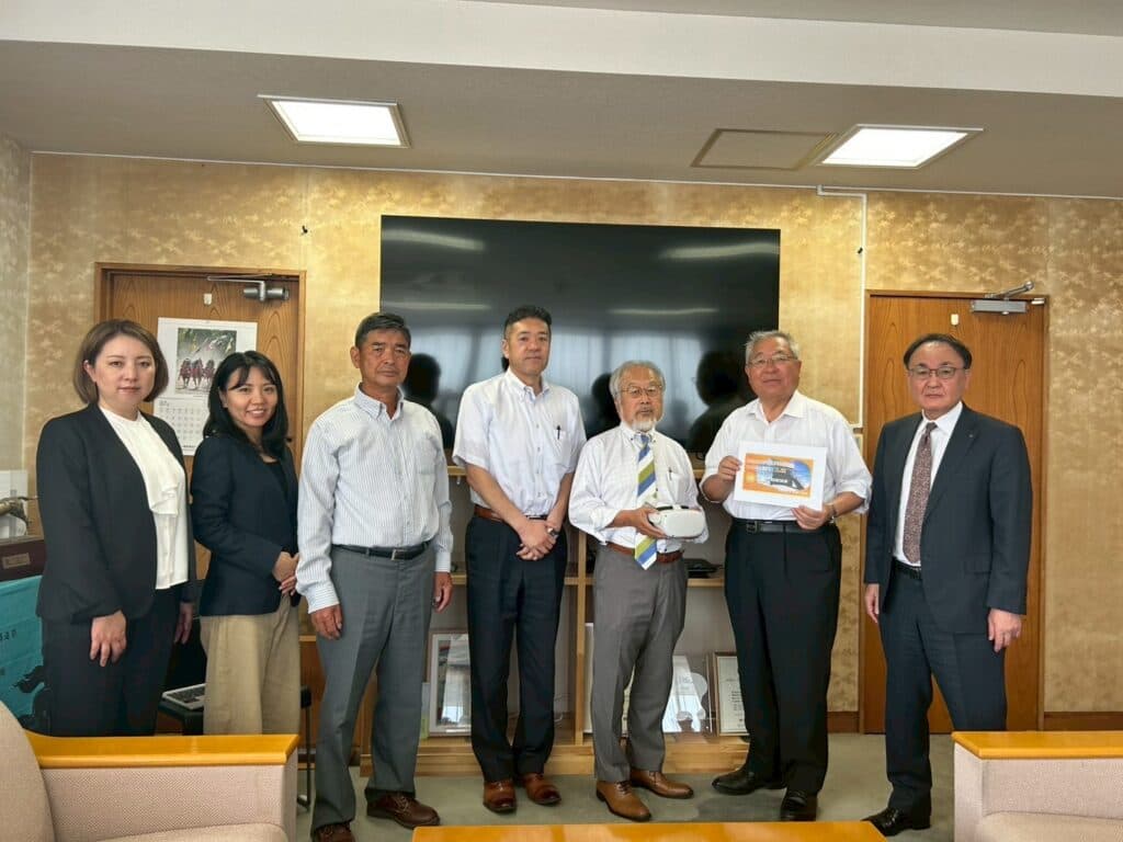 6月9日(月) 南相馬市長にVRを体験してもらいました♪